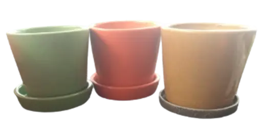 Conical Mug with Plate